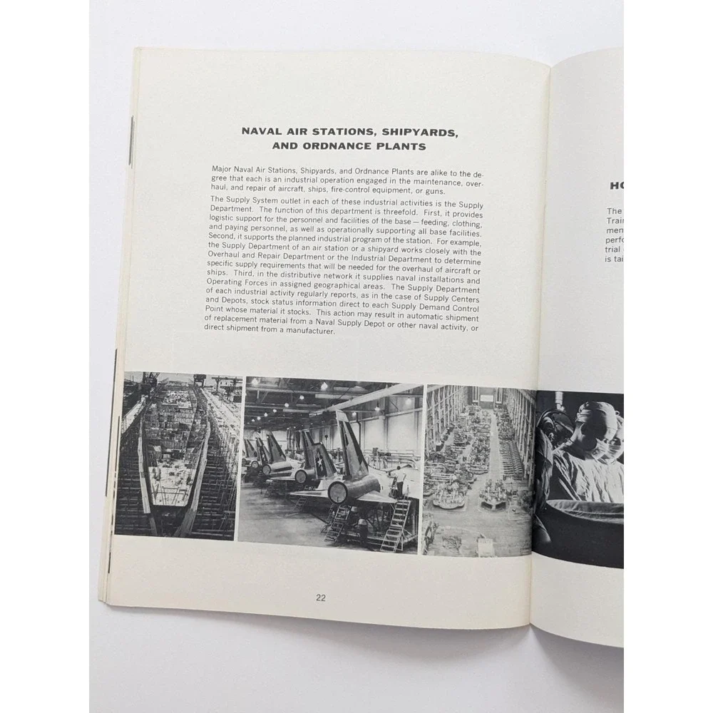 Vintage 1959 US Navy Supply System Booklet NAVSANDA‎ 360 Military Logistics